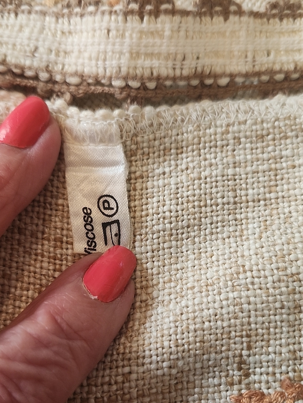 Hand Stitched German Table Cloth - Picture 8 of 8